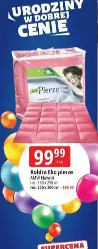 E.Leclerc Kołdra pierze eko 220 x 200 cm Amw oferta