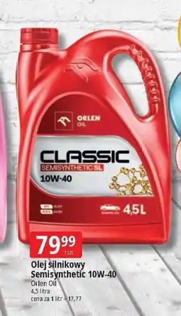 E.Leclerc Olej silnikowy platinum classic synthetic 10w-40 Orlen Oil oferta