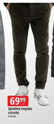 E.Leclerc Spodnie męskie sztruks 33-43 Lotmar oferta
