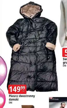 E.Leclerc Płaszcz damski dwustronny Diti oferta