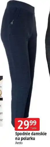 E.Leclerc Spodnie damskie na polarze Areto oferta