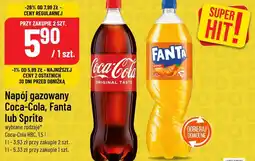 Polomarket Napój gazowany Coca-Cola, Fanta lub Sprite oferta