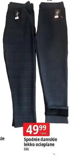 E.Leclerc Spodnie damskie lekko ocieplane Diti oferta