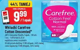 Polomarket Wkładki Carefree Cotton Unscented oferta