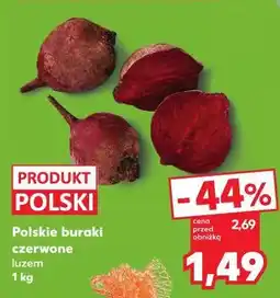Kaufland Buraki czerwone oferta