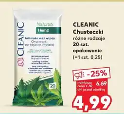 Kaufland Wkładki hemp Cleanic oferta