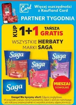Kaufland Herbata owoce leśne Saga oferta