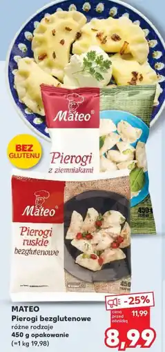 Kaufland Pierogi ruskie Mateo Dębica oferta