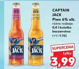 Kaufland Piwo Captain Jack oferta