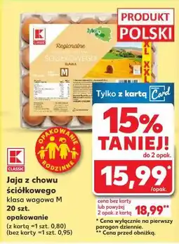 Kaufland Jaja ściółkowe kl. m K-Classic oferta