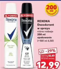 Kaufland Dezodorant ice fresh Rexona Men Invisible oferta