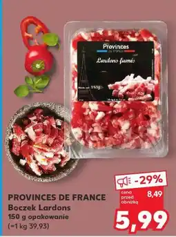 Kaufland Boczek wędzony lardons Provinces De France oferta