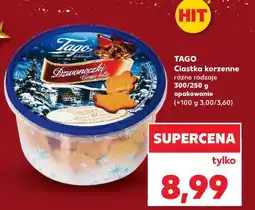 Kaufland Dzwoneczki korzenne Tago oferta