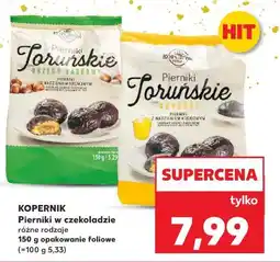 Kaufland Pierniki w czekoladzie orzech laskowy Kopernik oferta