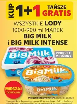 Kaufland Lody Algida Big Milk oferta