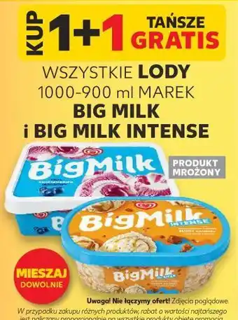 Kaufland Lody Algida Big Milk oferta