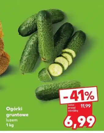 Kaufland Ogórek gruntowy oferta
