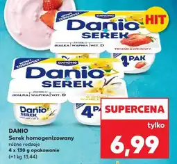 Kaufland Serek truskawkowy Danone Danio oferta