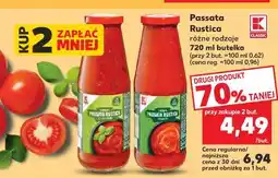 Kaufland Passata rustica z bazylią K-Classic oferta