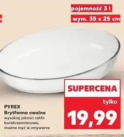 Kaufland Brytfanna owalna 3 l Pyrex oferta