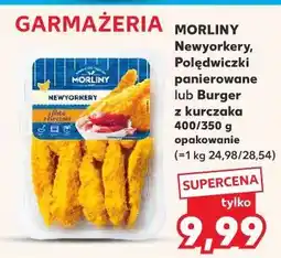 Kaufland Chicken burger z kurczaka Morliny oferta