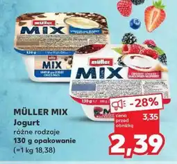 Kaufland Jogurt blackberry-raspberry Muller Mix oferta