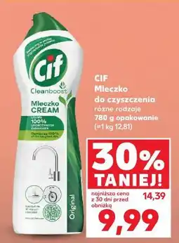Kaufland Mleczko do czyszczenia Cif oferta
