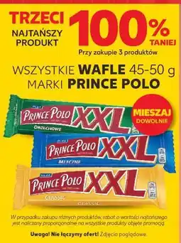 Kaufland Wafelek orzechowy Prince Polo Xxl oferta