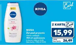 Kaufland Żel pod prysznic care & roses (harmony time) Nivea oferta