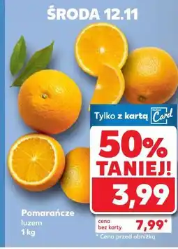 Kaufland Pomarańcze oferta