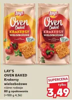 Kaufland Krakersy wielozbożowe paprykowe Lay's Oven Baked (Prosto Z Pieca) oferta