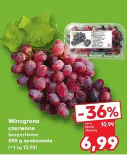 Kaufland Winogrona czerwone oferta