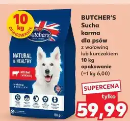 Kaufland Karma dla psa z wołowiną Butcher's Natural & Healthy oferta
