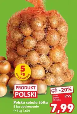 Kaufland Cebula żółta oferta