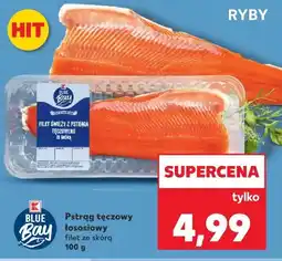 Kaufland Pstrąg tęczowy łososiowy filet z skórą K-Classic Blue Bay oferta