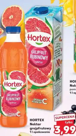 Kaufland Nektar grejpfrut rubinowy Hortex oferta