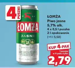 Kaufland Piwo Łomża Jasne (Dawniej Export) oferta