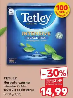Kaufland Herbata czarna Tetley Golden oferta