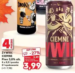 Kaufland Piwo Żywiec Ciemne oferta