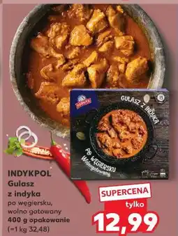 Kaufland Gulasz z indyka po węgiersku Indykpol oferta