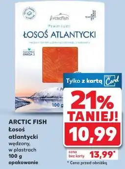 Kaufland Łosoś atlantycki wędzony na zimno Arctic Fish oferta