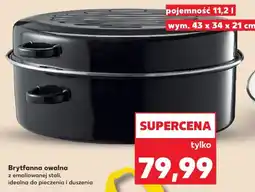 Kaufland Brytfanna emaliowana owalna 11 l 43 x 32 21 cm oferta