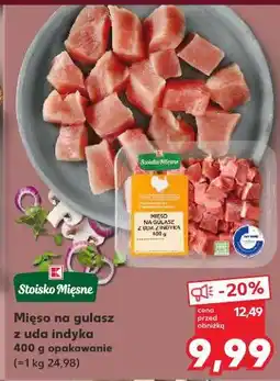 Kaufland Mięso na gulasz z indyka Stoisko Mięsne oferta
