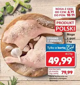 Kaufland Noga z gęsi oferta