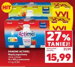 Kaufland Jogurt truskawka Danone Actimel oferta