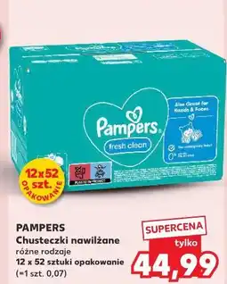 Kaufland Chusteczki nawilżane Pampers Fresh Clean oferta
