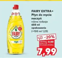 Kaufland Płyn do mycia naczyń citrus Fairy Extra+ oferta
