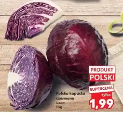Kaufland Kapusta czerwona oferta