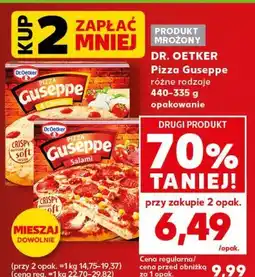 Kaufland Pizza z salami Dr. Oetker Guseppe oferta