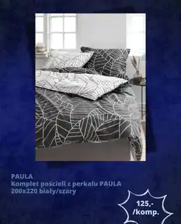 JYSK Komplet pościeli z perkalu PAULA oferta